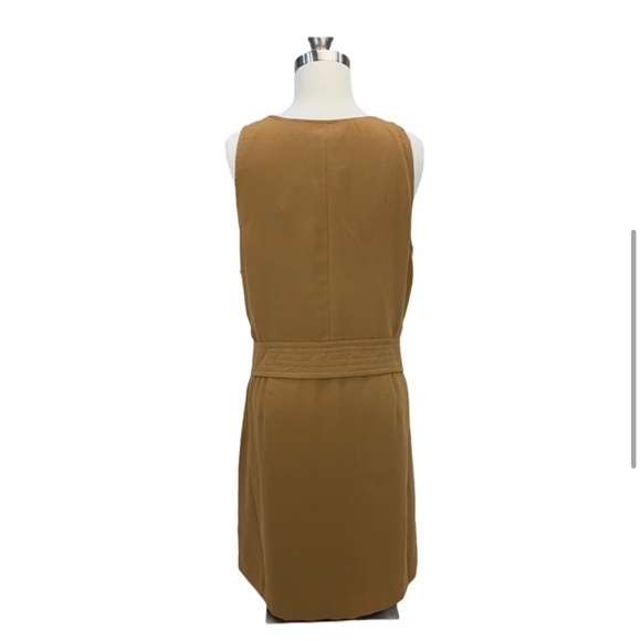 Joie Belted Puck Tan Mini Dress XL - Picture 5 of 7